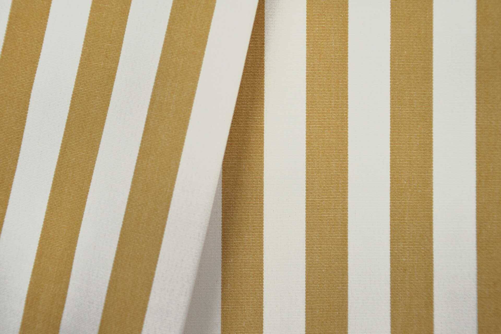 Pair of terracotta striped fabric wall sconces