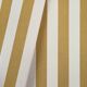 Pair of terracotta striped fabric wall sconces