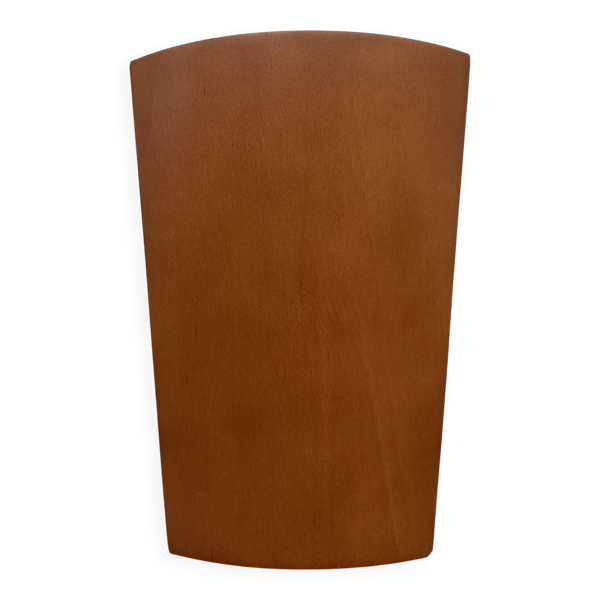Applique murale design Lucid en bois thermoformé années 80 90 minimaliste
