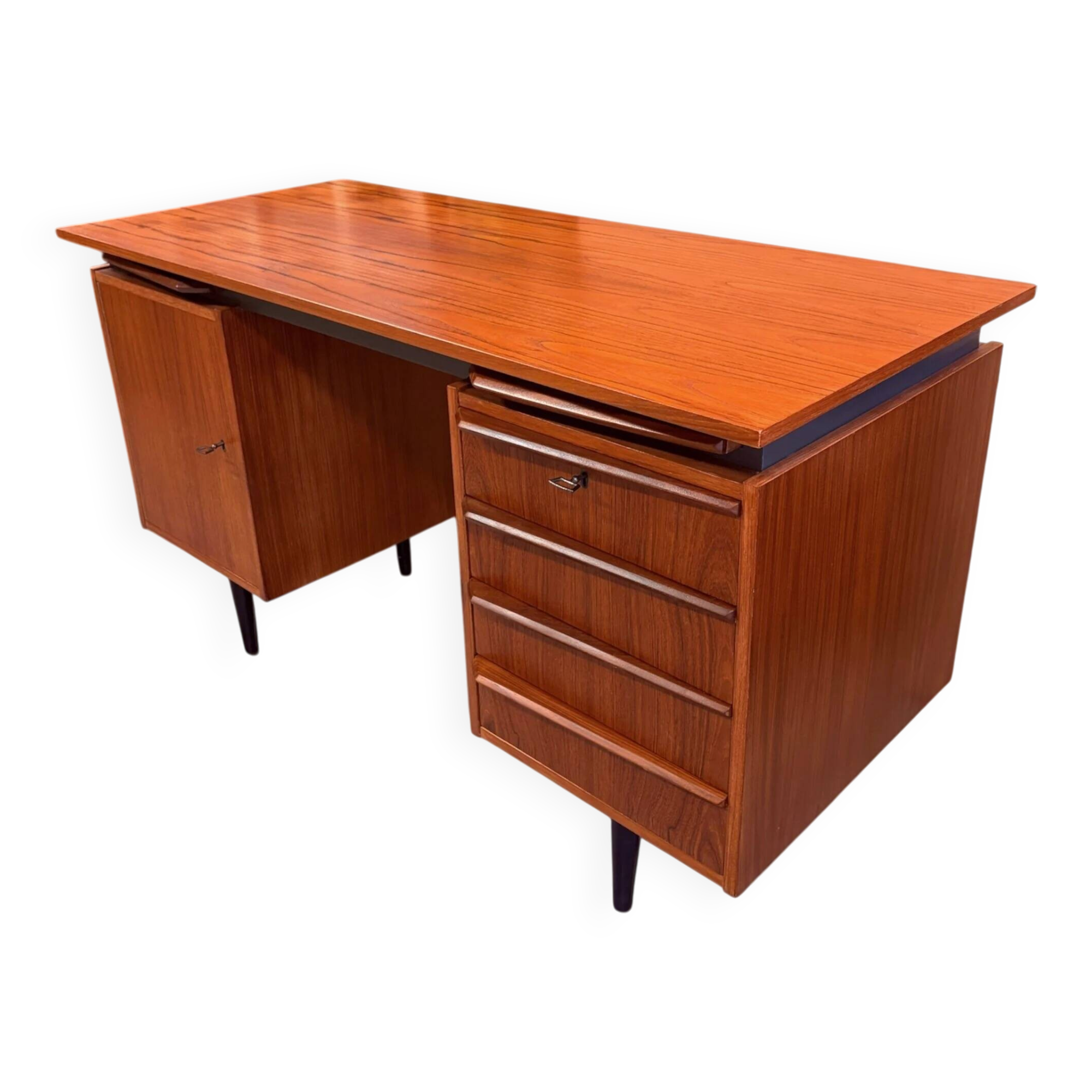 Bureau par Cees Braakman pour Pastoe, années 1960.