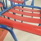 Bistro metal chairs Tolix