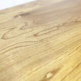 Low furniture Maison Regain solid elm 1960 with drawer