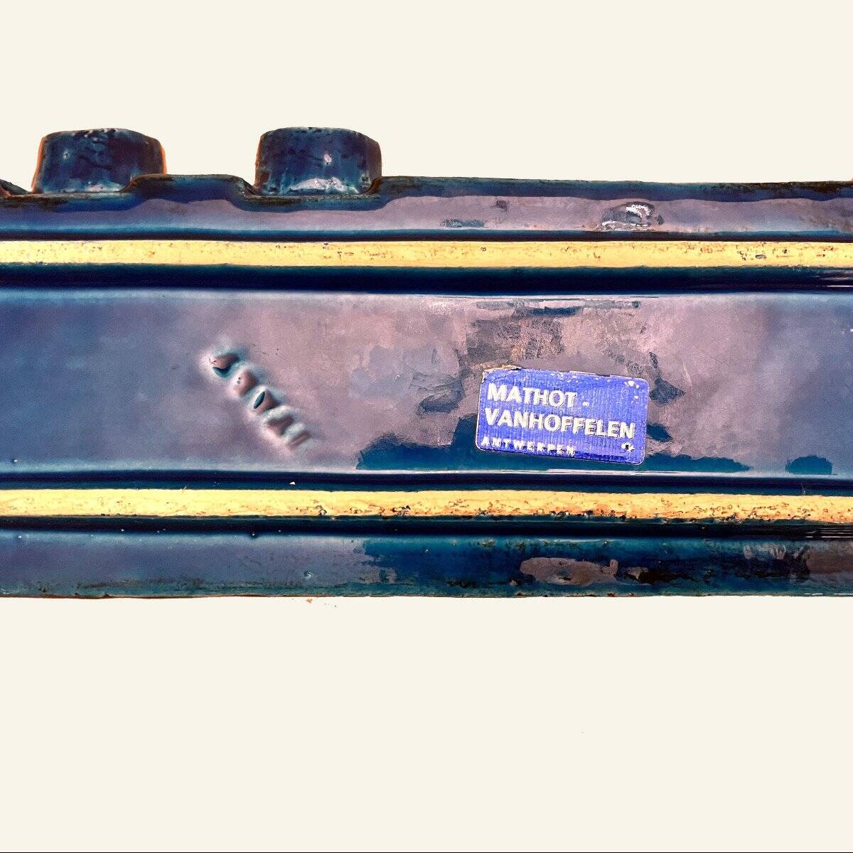 Aldo Londi for Bitossi - Rare Large Ashtray / Cigar Tray in Rimini Blu - 1960s