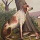 Tableaux champêtre en duo huile sur toile