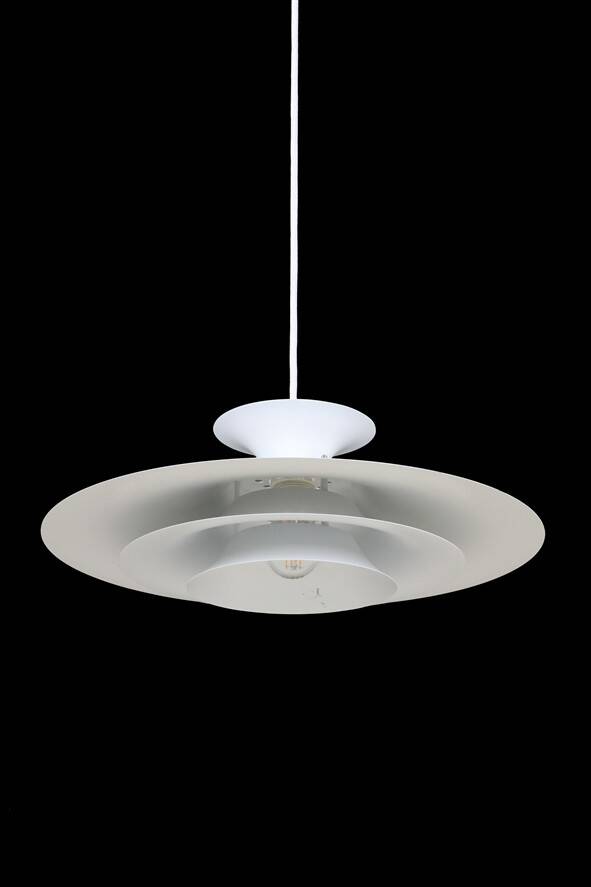 Danish modern design pendant lamp by Form-Light / 1970s / 1980s