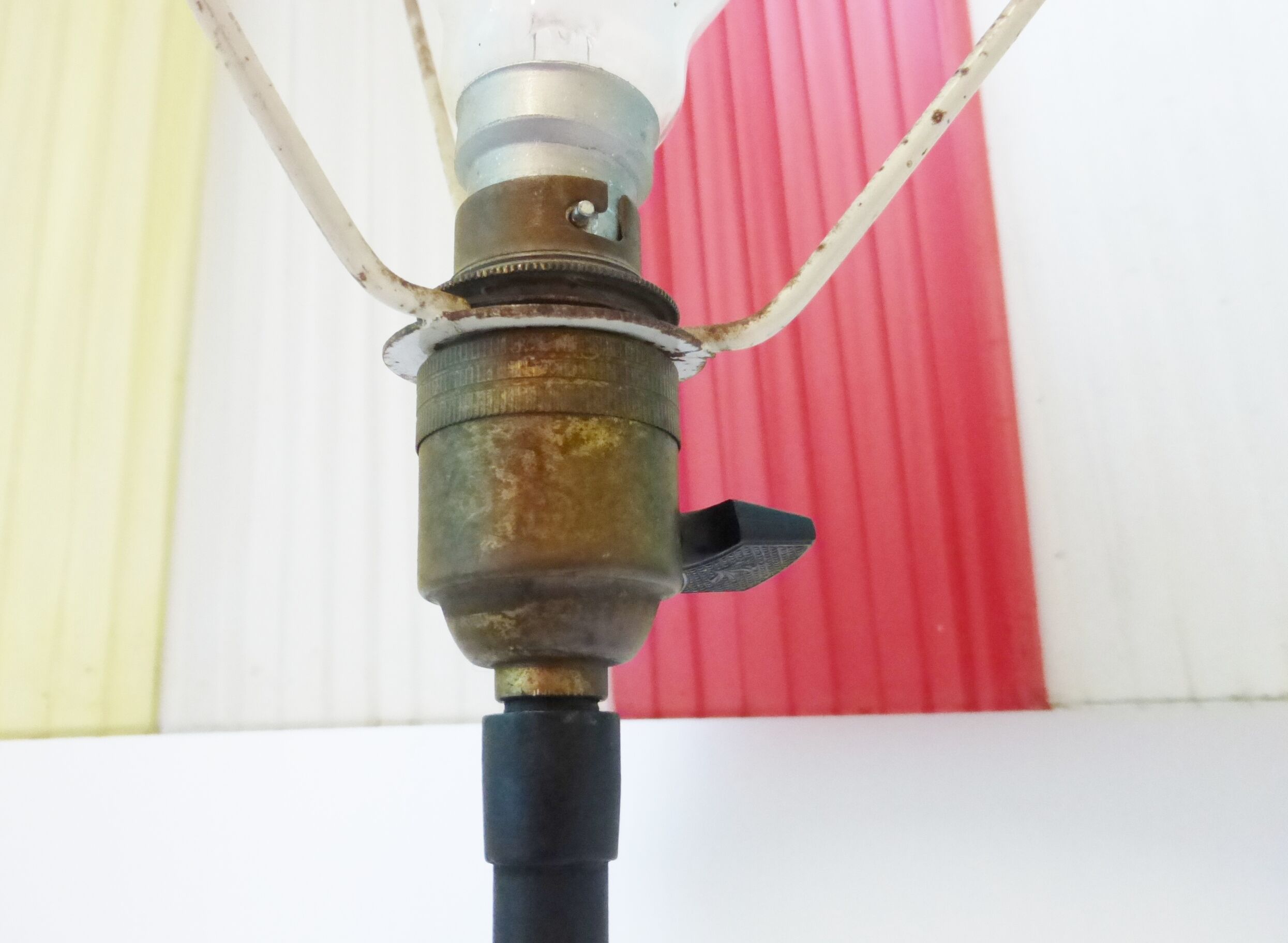 Large door-plants vintage 50's rockabilly 50s floor lamp floor lamp