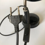 Black vintage articulated lamp