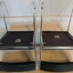 Paire de chaises airborne années 60