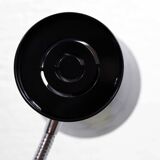 Diabolo lamp in black metal