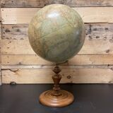 Antique German table globe by Ludwig Julius Heymann Berlin 1890