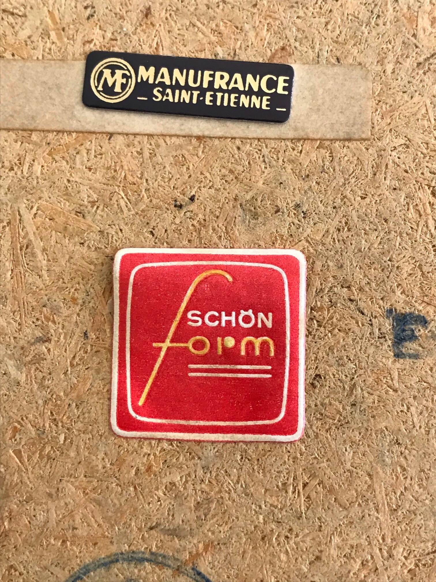 Vintage free form mirror by Schön Form Germany 60s