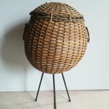 Vintage 60s work basket