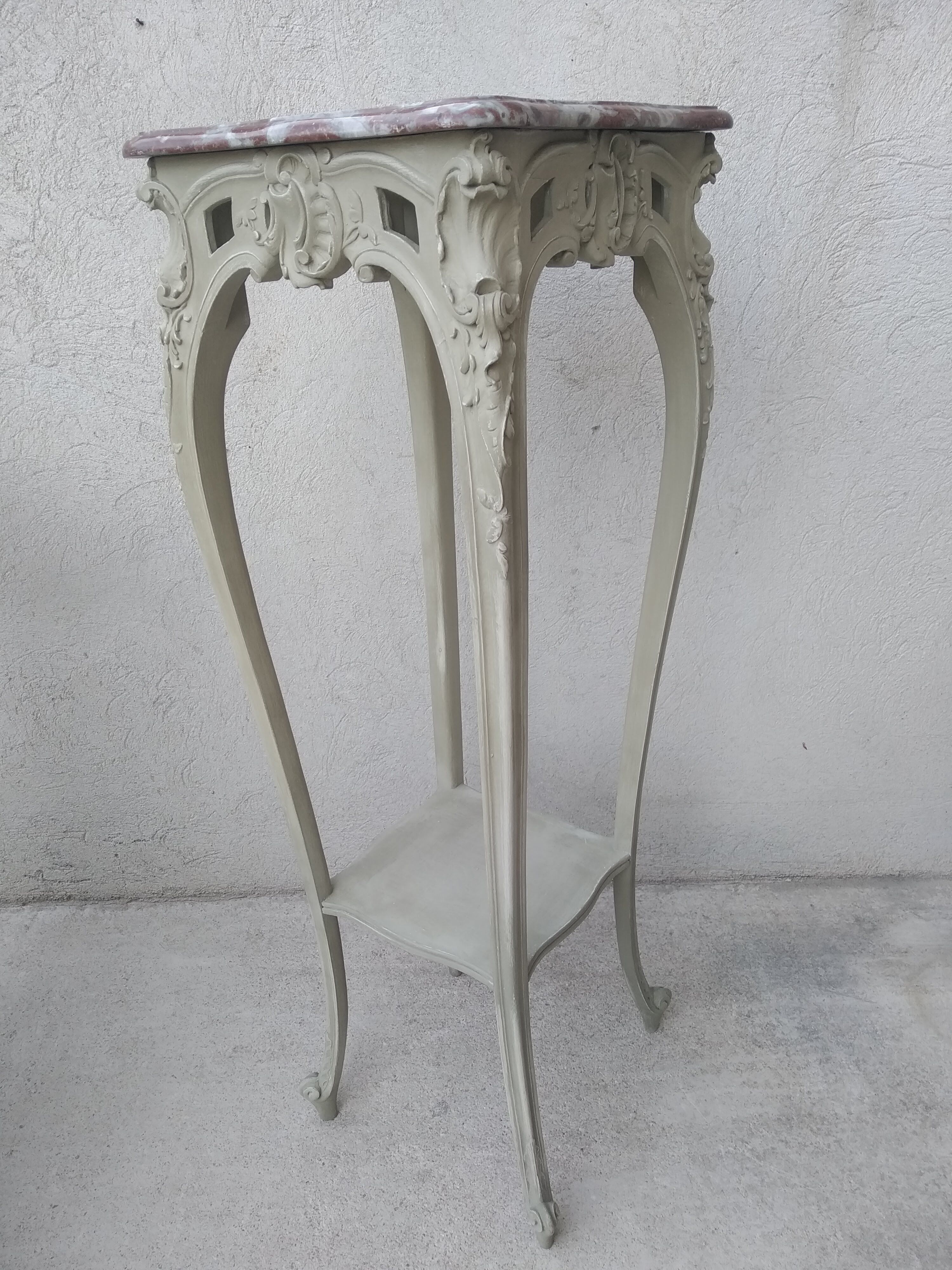 Salon Louis XV with double patinated cannage