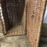 Vintage wicker basket