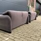 2x Cassina Maralunga 2zit original ribble fabric