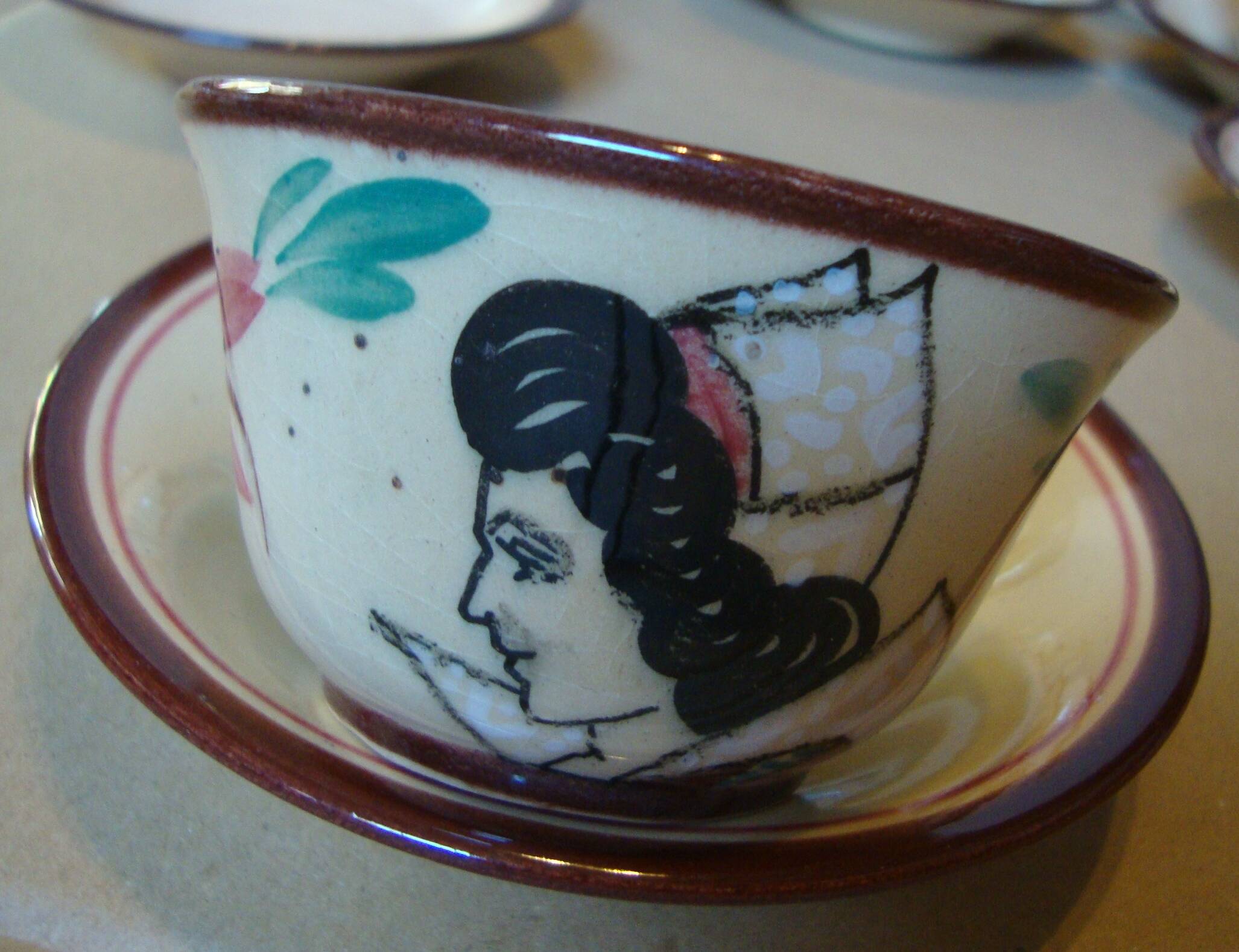 Old coffee service keraluc quimper