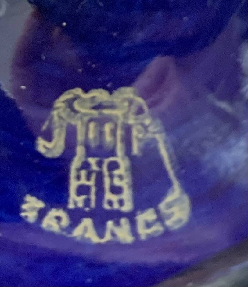 Porcelain cup from Tours Pinon and Jaget