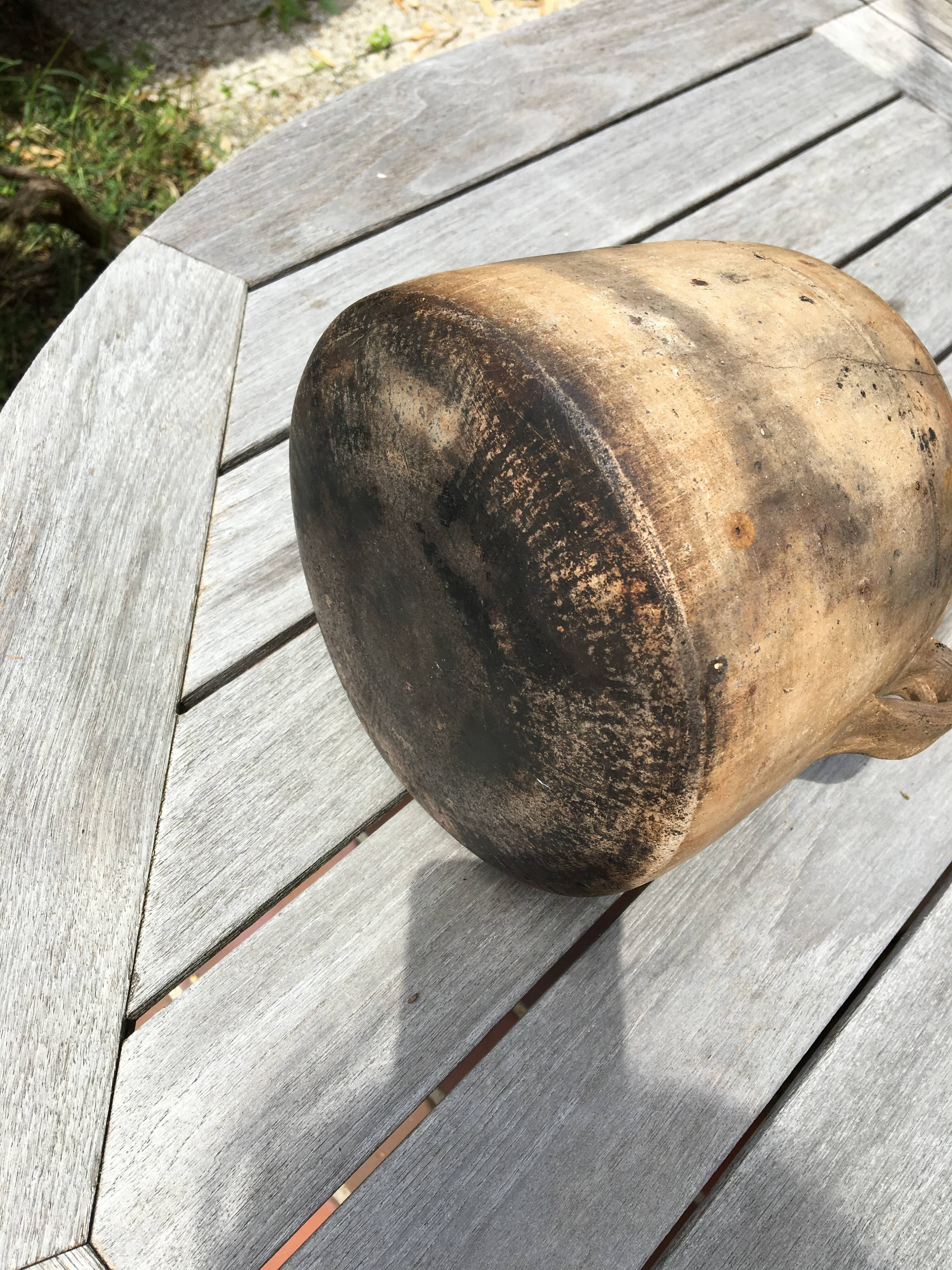 Old Terracotta Pot VALLAURIS - Pot