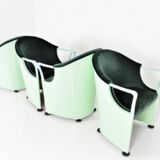 Quatre fauteuils marqués Tronetto par Luigi Origlia