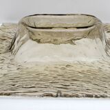 Four Toni Zuccheri Mid-Century Modern Murano Glass Sconces for Venini, 1960