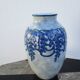 Camille Tharaud Limoges France vase porcelain emaillee decor foliage Art Deco
