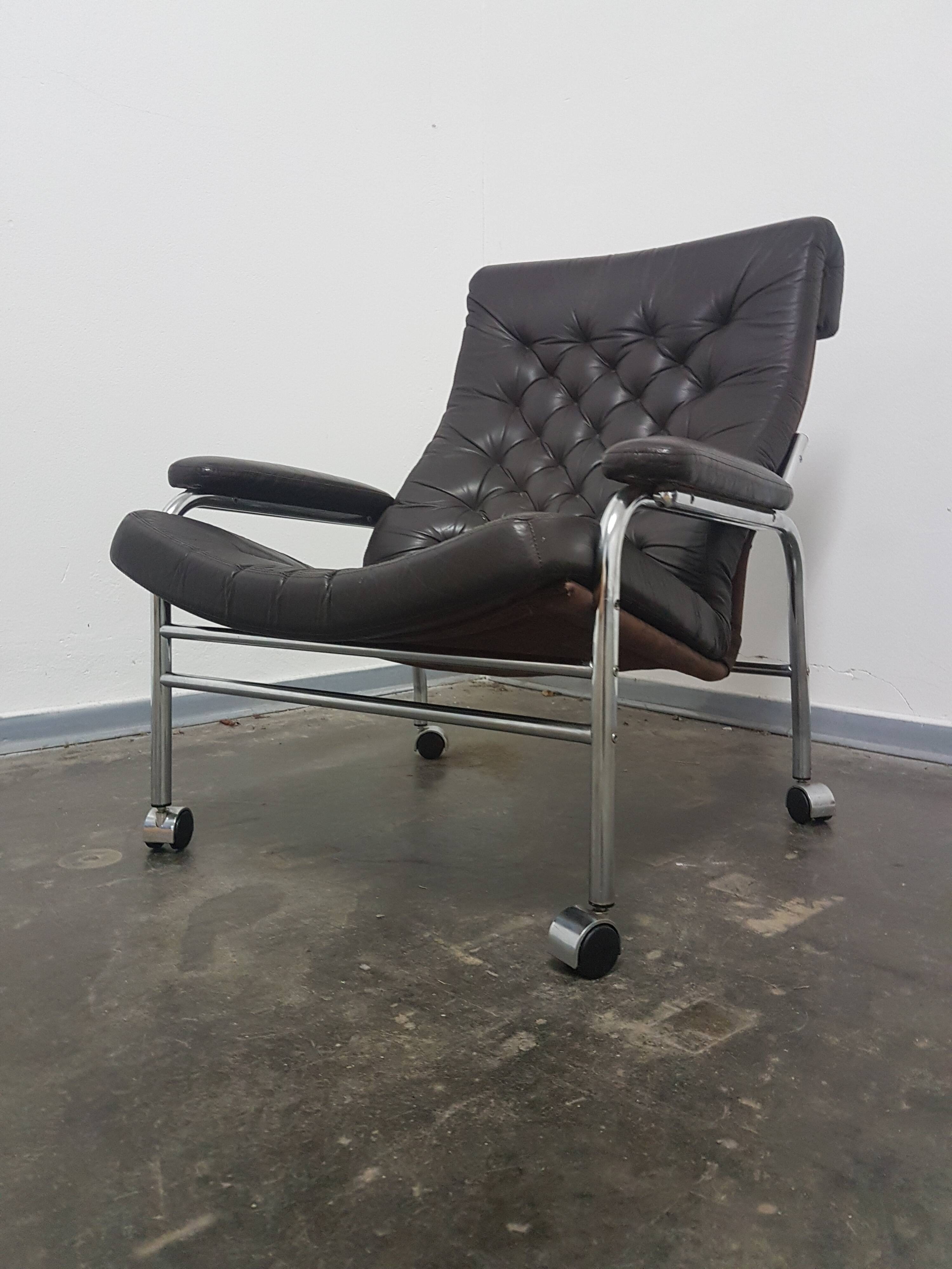 Vintage Ikea lounge chair Bore by Noboru Nakamura