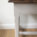 Vintage solid wood service