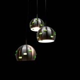 Space age cascade hanging lamp, 1970s