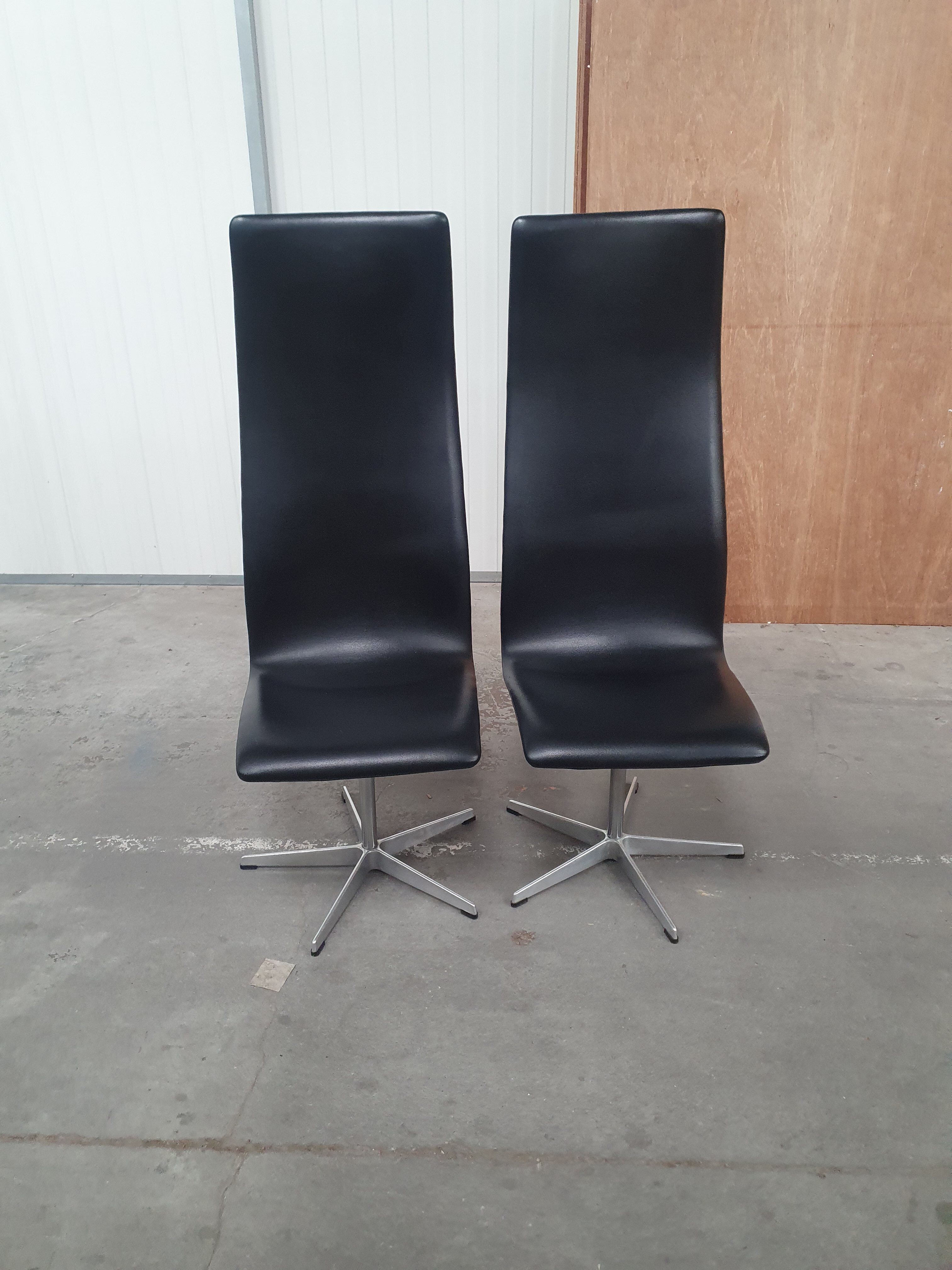 Paire de chaises « Oxford » par Arne Jacobsen pour Fritz Hansen