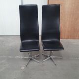 Paire de chaises « Oxford » par Arne Jacobsen pour Fritz Hansen