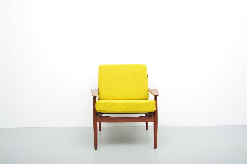 Danish Teak armchair by Glostrup, 1950s
