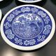 Set of 6 talking plates Villeroy&Boch Rusticana Bleues