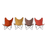Set of 4 AA Airborne armchairs, circa 1960