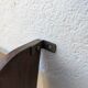 Art Deco walnut wall shelf 1930
