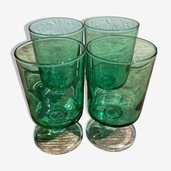 Luminarc Greens Cavalier liqueur glasses