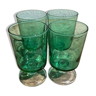 Luminarc Greens Cavalier liqueur glasses