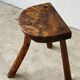 Antique solid wood stool