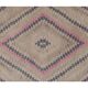 Vintage Turkish kilim, handwoven, 150x350 cm.