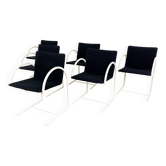 Chaises de salle à manger postmodernes Cirkel par Metaform, années 1980, lot de 6