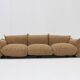 Vintage Marenco 3 seater sofa by Mario Marenco for Arflex, 1970s
