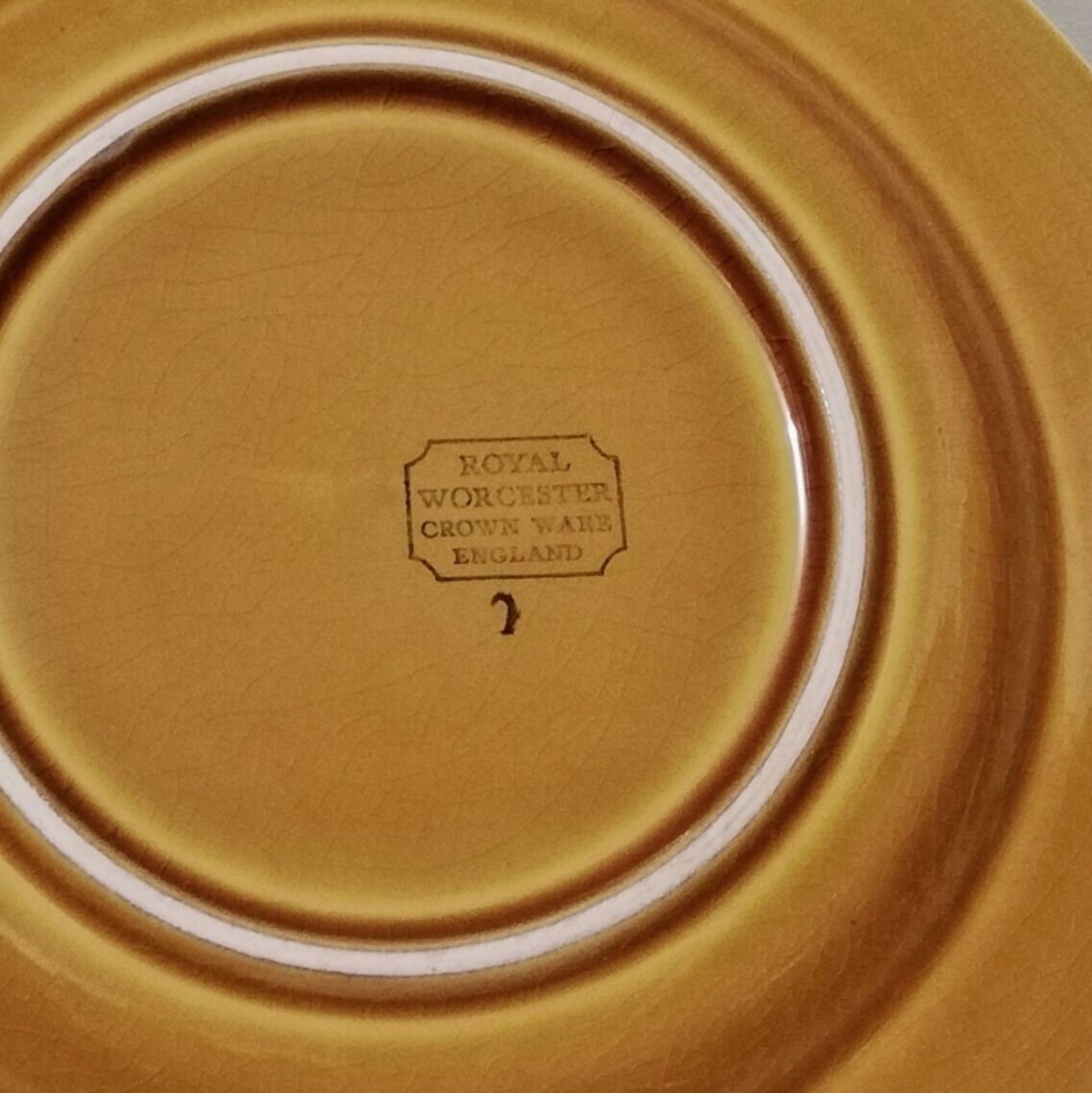 6 assiettes à dessert anglaises Royal Worcester