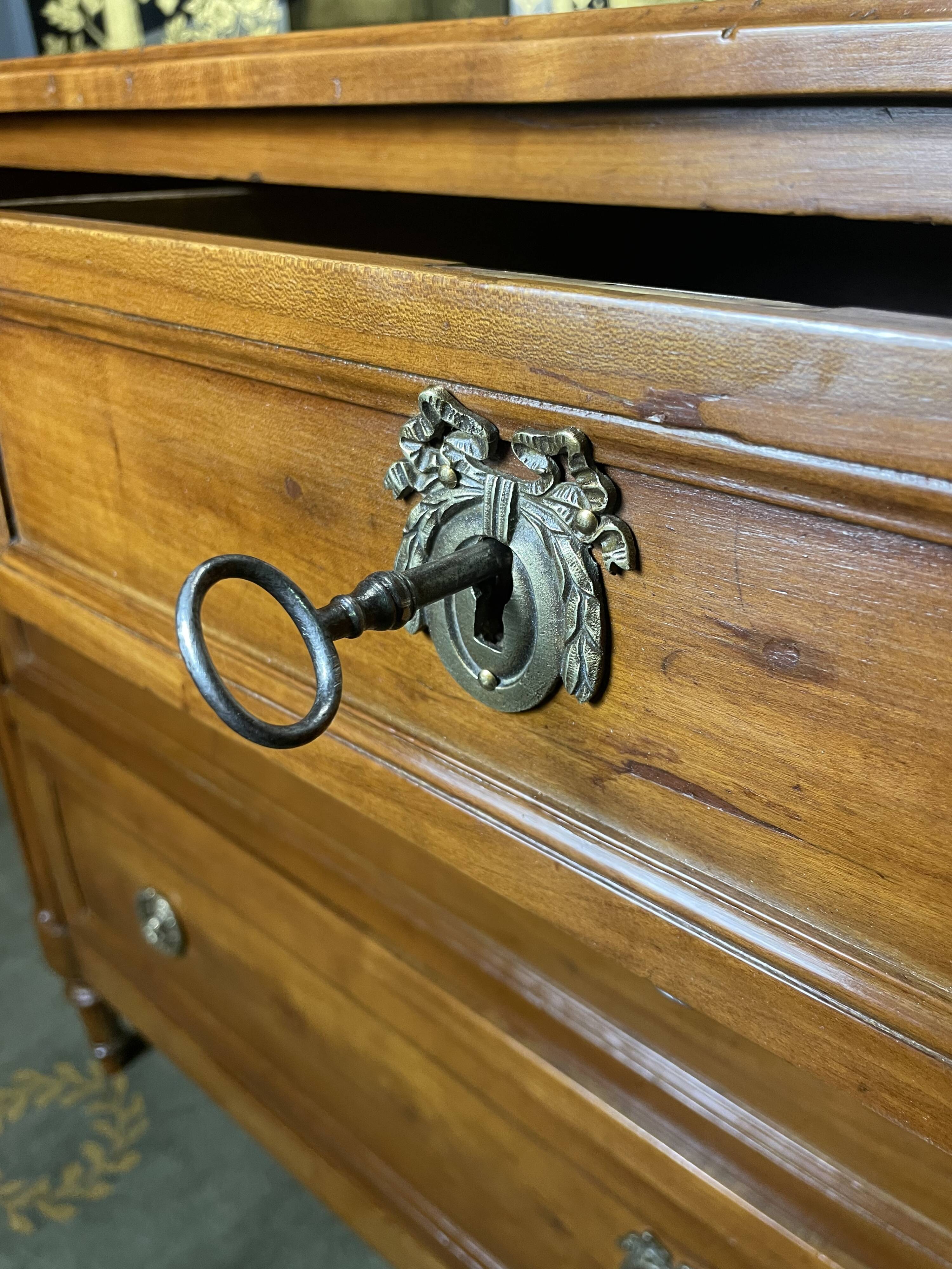 Restored Louis XVI period chest of drawers