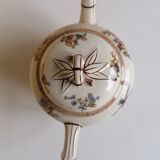 Teapot Sarreguemines cherub patterns