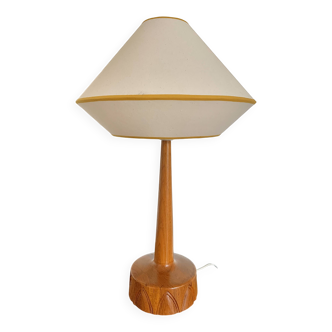 Swedish Teak wooden lamp from Tranås Stilarmatur, 1960s