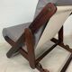 Pair of folding armchairs