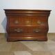 Rare - Pretty English chest of drawers - 3 drawers - solid wood "tomb" chest of drawers - Sourisseau cabinetmaker