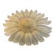 Venetian Murano Style Glass Flush Mount Made in Gold Graniglia by SimoEng