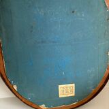 Antique oval mirror