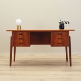 Teak desk, Danish design, 1960s, production: Denmark