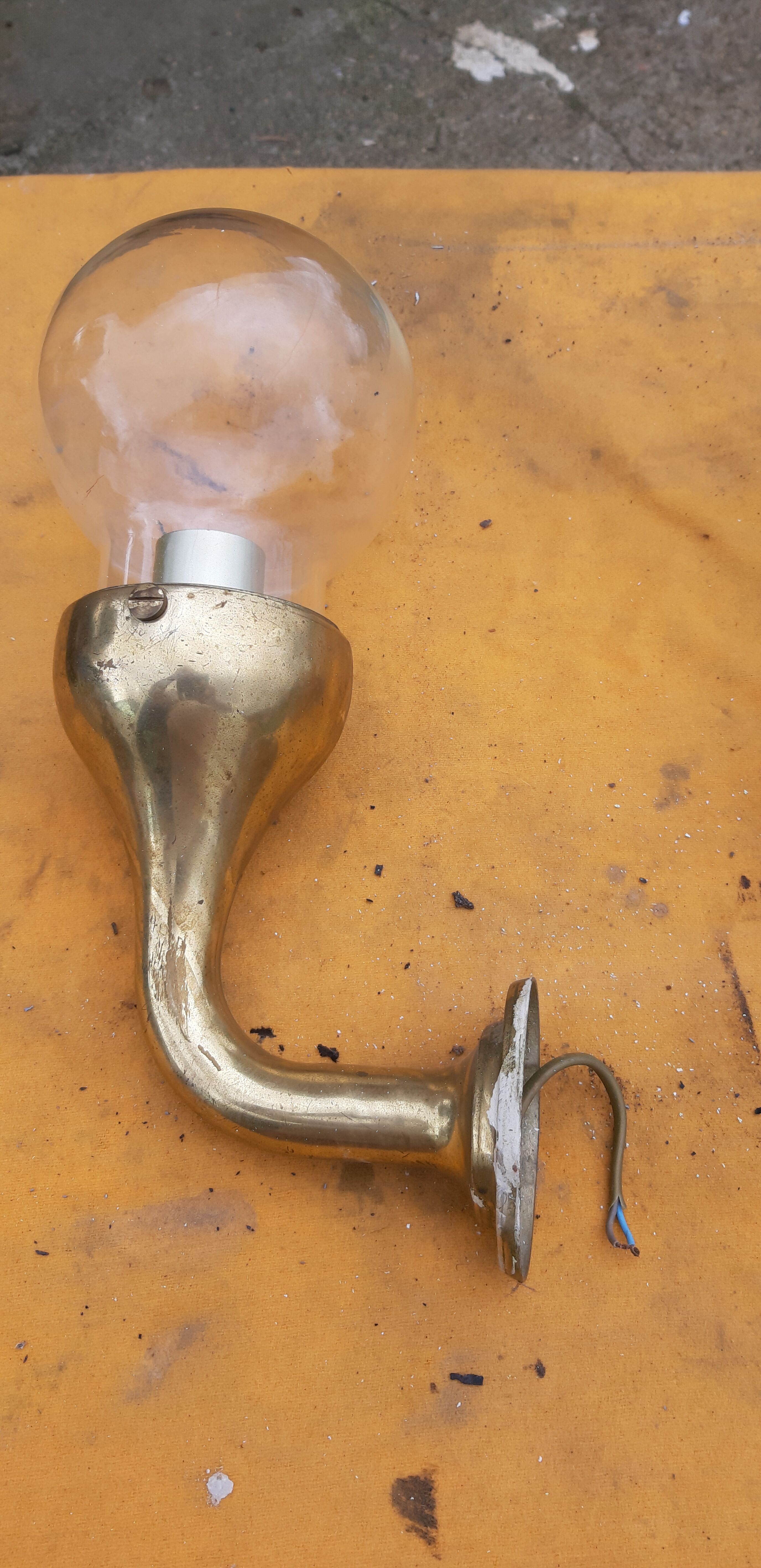 3 Industrial Bronze Sconces